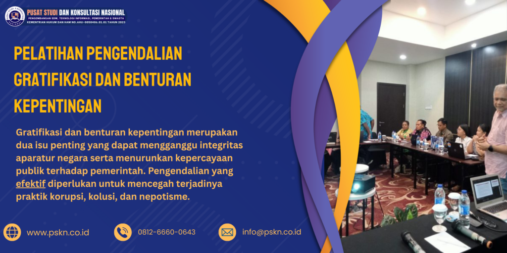 Pelatihan Pengendalian Gratifikasi dan Benturan Kepentingan