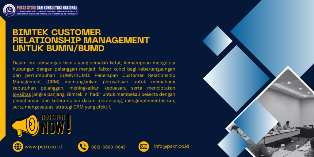 Bimtek Customer Relationship Management untuk BUMN/BUMD