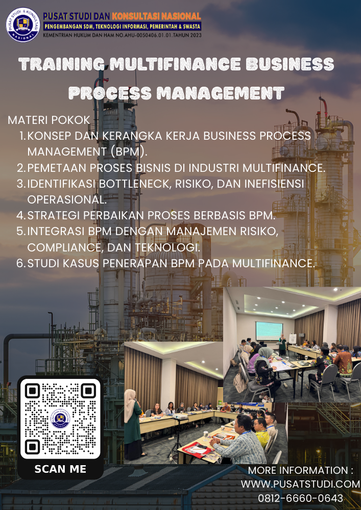 Training Multifinance Business Process Management