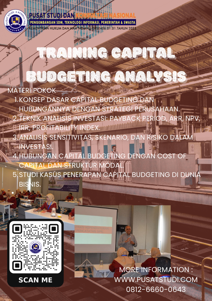 Training Capital Budgeting Analysis