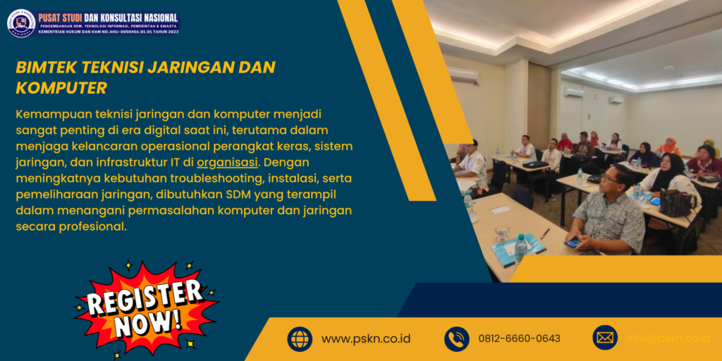 Bimtek Teknisi Jaringan dan Komputer
